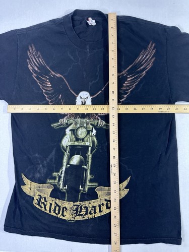 Vintage Eagle Ride Hard Hemd Herren Größe L schwarz - Bild 3 von 4