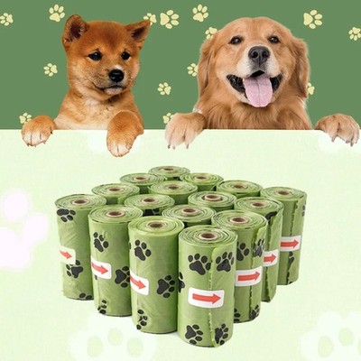 150 Counts Dog Poop Bags Thick Leak-Proof Biodegradable Pet Waste Refill Rolls