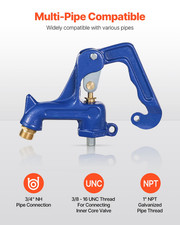 VEVOR Frost Free Outdoor Faucet, Freeze Proof Yard Hydrant Complete Head Assembl