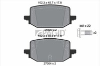 Pagid Bremsbelagsatz Scheibenbremse T4608N FüR Renault Kangoo 3 Tce 100 Fjma 130