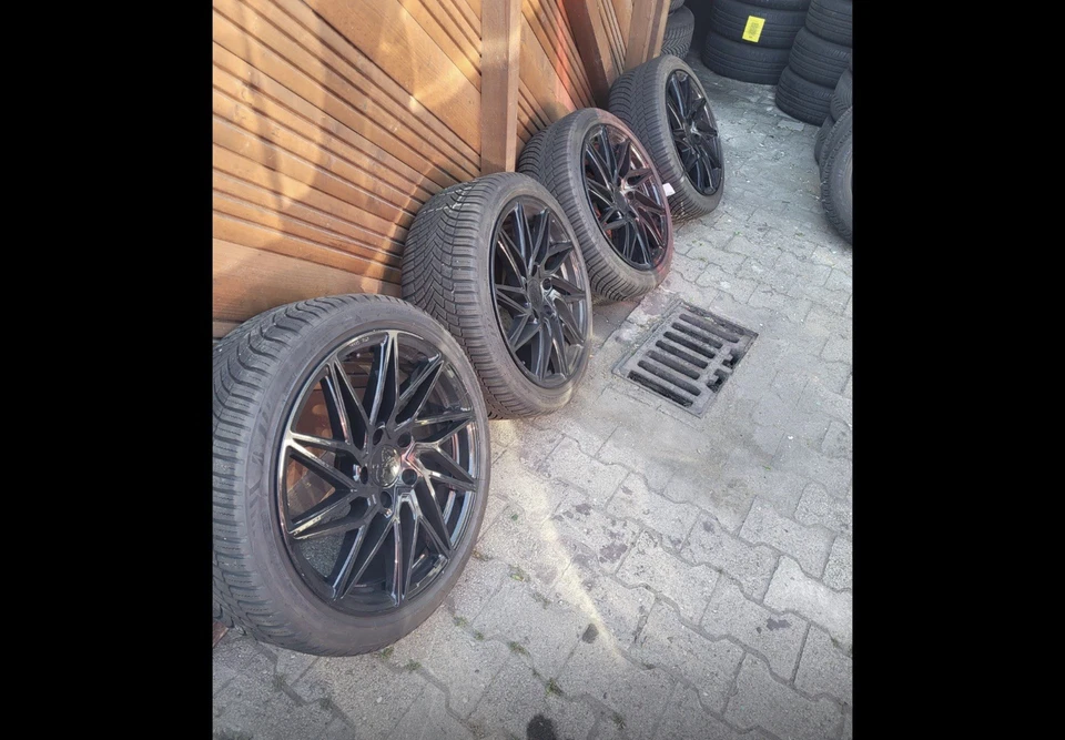 Neuwertige Felgen/Reifen Keskin Bridgestone Ganzjahresreifen - Bild 2 von 4