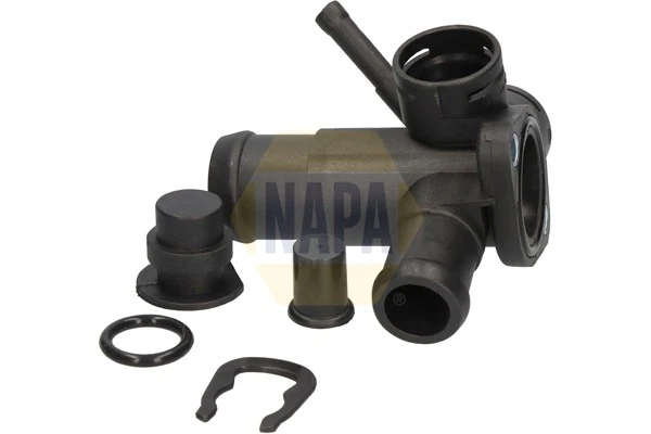 Brida/tubo de refrigerante para AUDI 80 B3, B4 1.9D 89 a 94 agua NAPA 068121132 nuevo Foto 2 de 4