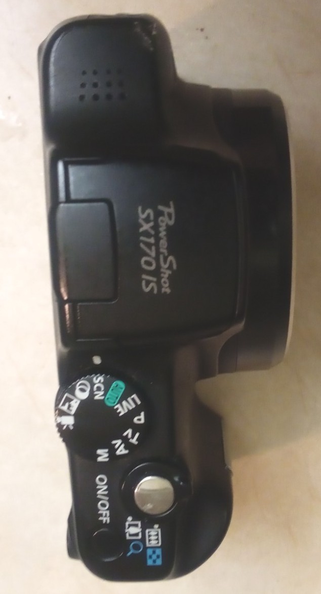 Canon PowerShot SX170 IS 16.0MP Digital Camera - Black for