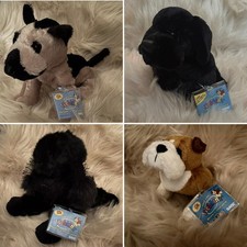 Webkinz Dog Lot 4 NWT Sealed Code Black Lab German Shepherd Poodle Lil Bulldog
