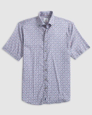 johnnie-O Sona Hangin Out Button Up Shirt Lake
