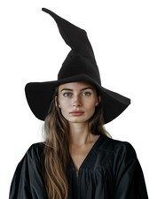 Adult Wizard Hat for Halloween Witch Sorcerer Costume Accessory