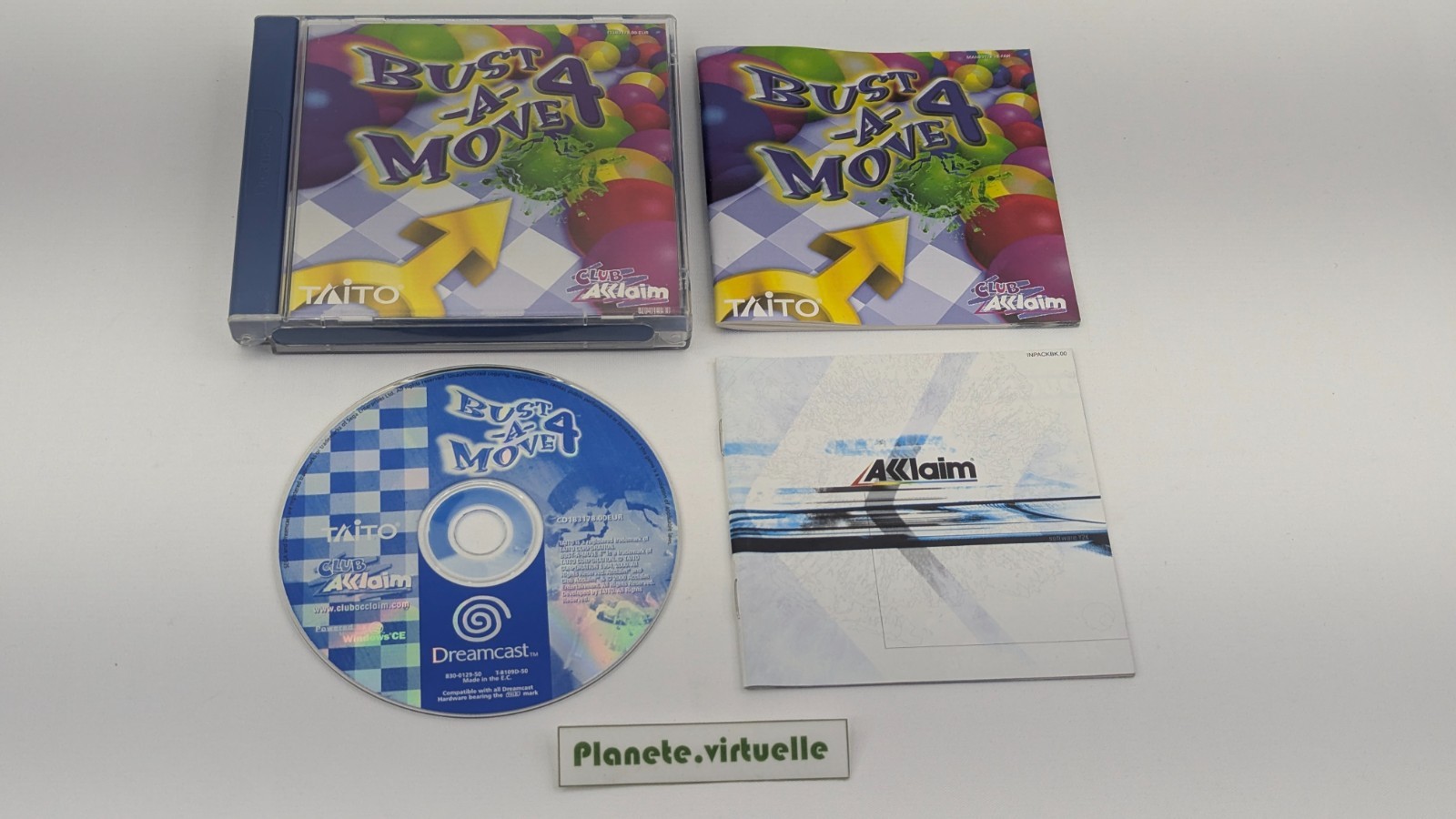 BUST A MOVE 4 DREAMCAST SEGA  PAL EUR  FR🌟