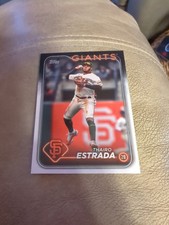 2024 Topps #290 Thairo Estrada San Francisco Giants