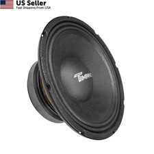 Timpano TPT-MD10 10 Inch Midbass Speaker Pro Audio 800 Watts, 8 Ohm Black