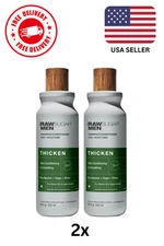 (2x) Raw Sugar Men's Body Wash, Activated Charcoal and Bamboo, 18 fl oz Each