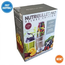 NEW NutriBullet Pro Deluxe Edition 900 Watt 13-PC Blender NB9-1301 Nutri Bullet