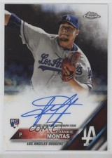 2016 Topps Chrome Rookie Auto Frankie Montas #RA-FM Auto 2oe