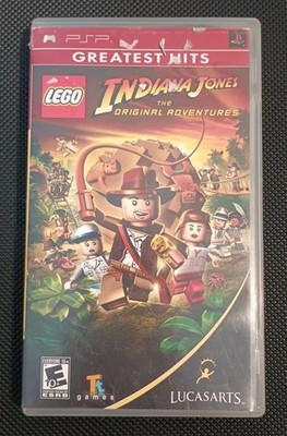 Lego Indiana Jones - PlayStation Portable (PSP) with Case and Manual