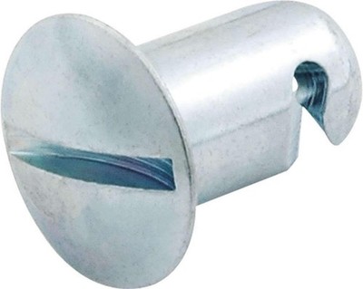 ALLSTAR PERFORMANCE ALL19286 Oval Hd Fasteners 7/16 .500in 10pk Alum
