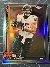 2025 Topps Chrome Football Cole Kmet Bears Refractor 🔥 NEW RELEASE
