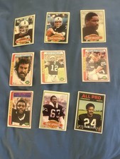 Topps Oakland Raiders NFL Cards Hendricks, Stabler, Branch, Pastorini Lot 8 1980