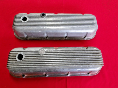 VINTAGE 60's 70's CAL CUSTOM CHEVY BB 396 427 PR VALVE COVERS 40-2100