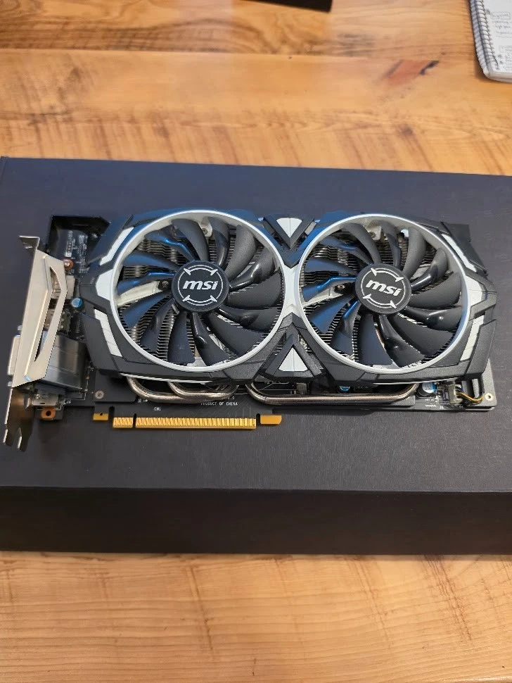 MSI NVIDIA GeForce GTX 1080 GDDR5X Computer Graphics Cards for