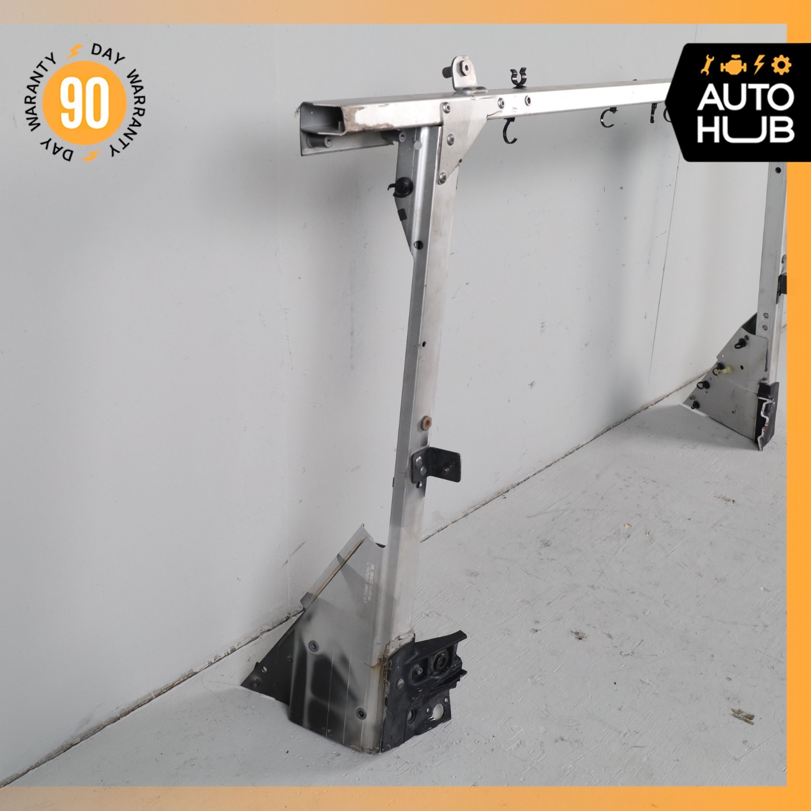 06-17 Aston Martin V8 Vantage Front Crossmember Fender Support Bracket OEM 26k
