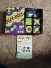 Amoeba Divide & Conquer Board Game IDW 2017 Tile Strategy Complete Used