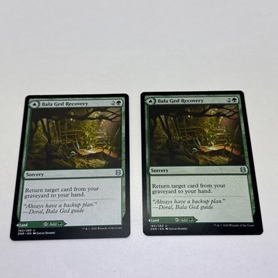 MTG 2x Bala Ged Recovery / Sanctuary Zendikar Rising NM
