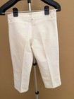 Theory white capri women's pants (S0) — photo 3