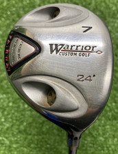 Warrior Custom Golf 7 Wood 24  / RH / Stiff Graphite 42" / NEW GRIP / xx9501