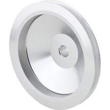 Single Groove Power Steering Pump Pulley Billet Aluminum Short Pump