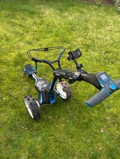 Motocaddy M5 CONNECT 36 hole golf trolley.