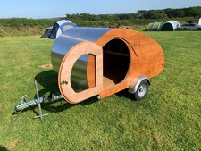 Rare Factory-Built Phield Bug Ultra-Light Teardrop Trailer