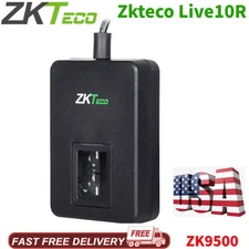 USA Zkteco ZK9500 Live10R 500DPI USB Biometric Fingerprint Reader Scaner Sensor
