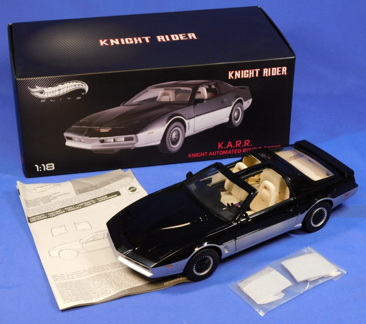 Hot Wheels Knight Rider 1:18 Scale Diecast Cars, Trucks & Vans for