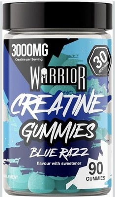 Warrior Creatine Gummies | 90 Gummies | 3000mg | Creatin Monohydrat