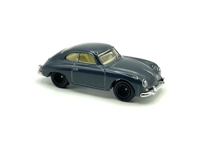 Matchbox Moving Parts Porsche 356A (slate gray) CUSTOM WHEEL SWAP