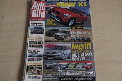 3) Auto Bild 01/2009 - Volvo XC 60 D5 AWD Kinetic  - Nissan X-Trail 2.0 dCi SE m