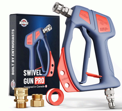 #ad Pressure Washer Gun Swivel Pro 3 8quot; Plug 1 4quot; QC McKillans $77.99