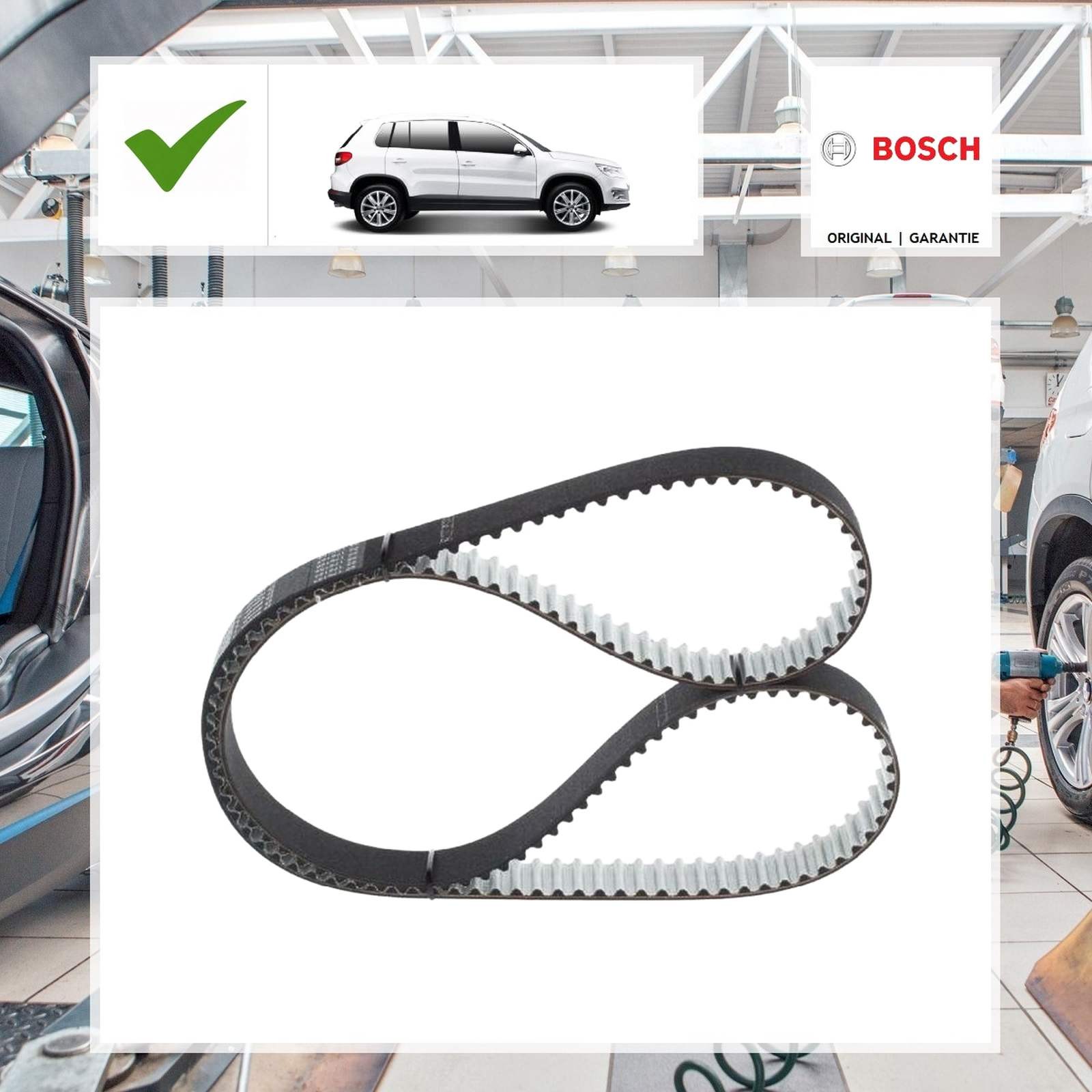 Bosch Zahnriemen VW TIGUAN (5N_) 2.0 TDI 4motion