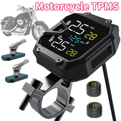 #ad #ad Motorcycle Tire Pressure Monitoring System Wireless Tire Pressure Monitoring $159.97