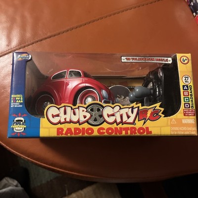 Jada Toys Chub City '59 Volkswagen Beetle RC Remote Radio Control Red Car *NEW*