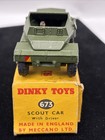 England Dinky Toys Army Scout Car #673 in Box