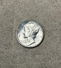 1944 United States Toned Silver Mercury Dime - BU Uncirculated