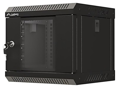 Z34084 enclosure: cabinet rack standard: 10'' 4U black Z: 300mm X: 300mm LANBERG