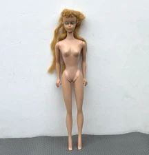 Vintage 1960's Mattel Ponytail Barbie #4 Head On Hollow Body - Needs TLC