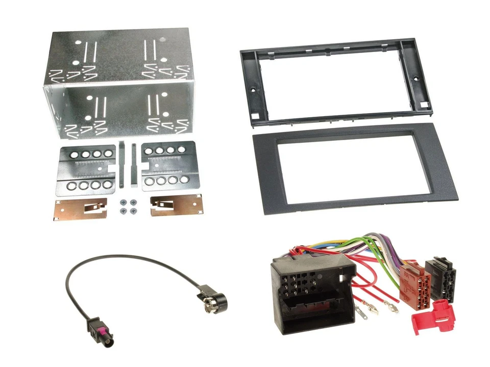 JVC DAB 2DIN MP3 Bluetooth USB Autoradio für Ford Fusion Transit Kuga 05-12 schw - Bild 3 von 4