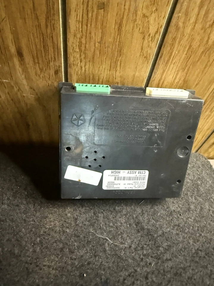 2000 2001 Dodge RAM 1500 2500 3500 CTM módulo de temporização central fabricante de equipamento original 56045448AD FABRICANTE DE EQUIPAMENTO ORIGINAL - Imagem 2 de 4