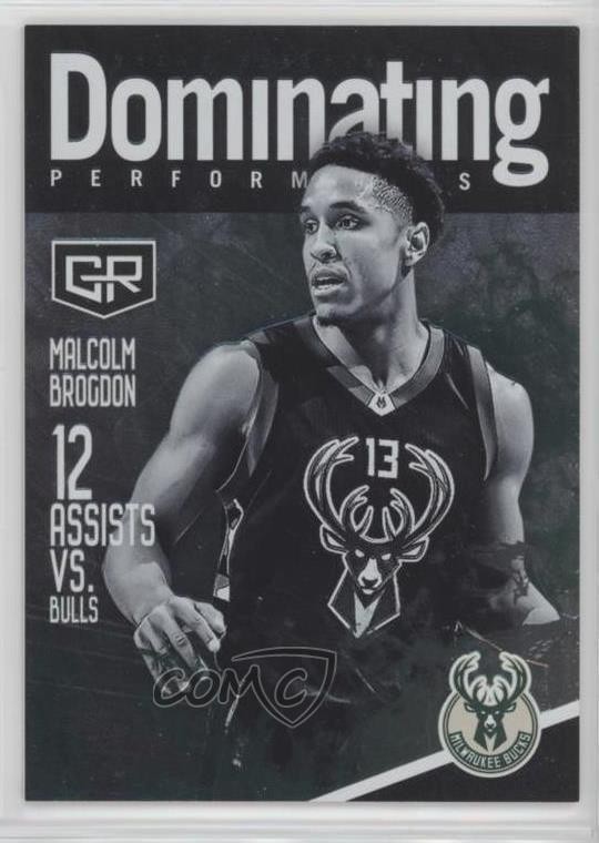 2016 Panini Grand Reserve Dominating Performances Malcolm Brogdon Rookie RC 1u6