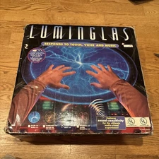 CIB GREEN INTERACTIVE Touch Sound Retro Luminglas 16" in Box w/ Instructions