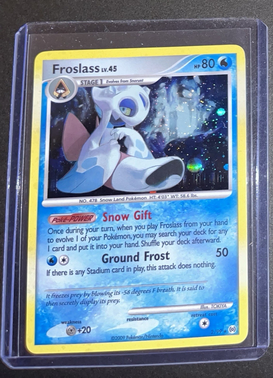 Froslass Holo 2/99 - Platinum Arceus Pokémon