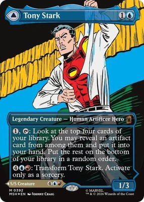 MTG | MSH | 0392 | Tony Stark - The Invincible Iron Man | Mythic Rare | Foil