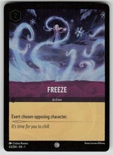Freeze Cold Foil Common The First Chapter 63/204 Lorcana NM